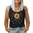 Multiple Sclerosis Awareness Sunflower Ms Warrior Support Camiseta sin mangas para mujer