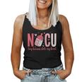 Nicu Nurse Tiny Humans Stole My Heart Valentine's Day Women Tank Top