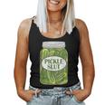 Pickle A Girl Who Loves Pickles Canning Food Quote Tank Top Frauen