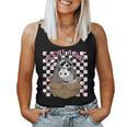 Possum Racoon Adopt A Cat Team Trash Opossums Raccoons Small Women Tank Top