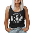 Promoted To Mommy 2025 Pregnancy Announcement Mom Est 2025 Women Tank Top