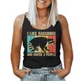 Raccoon Lover Introvert Tank Top for Men and Women
