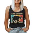 Raccoon Lover Unisex Tank Top – Cozy Style for Introverts