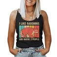 Raccoon For Men Women Raccoon Lover Introvert Women Tank Top
