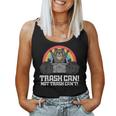 Raccoon Trash Can Cat Tank Top | Unisex Fun Streetwear for All Ages