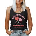Ready To Pop Valentines Day Labor And Delivery Nurse Women Tank Top