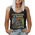 Retro Raccoon Lover Tank Top for Women | Fun Camping Style