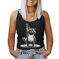 Retro Raccoon Rock Music Tank Top - Unisex Design for All Ages