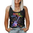 Rock The Test Testing Day Teacher Student Just Do Your Best Women Tank Top