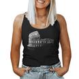 Roma Coliseo Italia Italia Anfiteatro Romano Me Encanta Roma Camiseta sin mangas para mujer