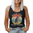 Save The Raccoon Retro Sunset Women's Tank Top