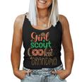 Scout For Girl Cookie Grandma Scouting Family Matching Women Tank Top