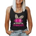 Ski Haserl Skifahrerin Oder Pistenbunny Mit Leoprint Tank Top Frauen