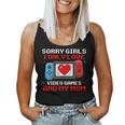 Sorry Girls I Only Love Video Games & My Mom Valentine Boys Women Tank Top