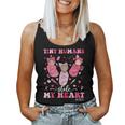 Tiny Humans Stole My Heart Nicu Nurse Happy Valentine's Day Women Tank Top