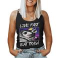 Trash Panda & Opossum Enthusiasts Women’s Tank Top – Fun Street Cats Design