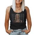 Vintage Glorilla First Name Glorilla Personalized Groovy 80S Women Tank Top