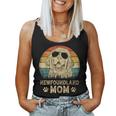 Vintage Newfoundland Mom Dog Lovers Mother's Day Women Tank Top