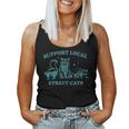 Vintage Raccoon & Opossum Tank Top for Women - Support Local Wildlife