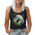 Watercolor Panda Tank Top Frauen