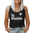 Winefather Wine Dad Dad Red Wine White Wine Women Tank Top