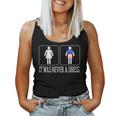 Women's It Was Never A Dress Superheroine Women's Power Feminist Tank Top Frauen