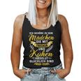 Women's Farmer Farmer Saying Tractor And Cows Girls Tank Top Frauen