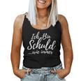 Women's Ich Bin Schuld Sarcastic Tank Top Frauen