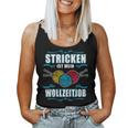 Women's Knitted Is My Woll Zeitjob Knitted Tank Top Frauen