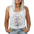 Anti Trump Floral Butterflies Democrat President Liberal Women Tank Top