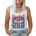 Baseball Mom Coquette Bow Sport Mama Women Tank Top