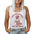 Cowboy Raccoon Women's Tank Top - Playful Western Flair