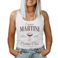 Espresso Martini Cocktail Club Social Club Coquette Women's Tank Top Frauen
