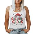 Grandma Claus Xmas Santa Matching Family Christmas Pajamas Women Tank Top