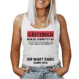 Guest Book My 20Th Birthday Idea Women's Gray Tank Top Frauen