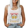 It's The Most Wonderful Time For A Beer Christmas Sweater Tank Top Frauen