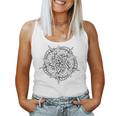 Mandala For Colouring Pattern Comic Painting Tank Top Frauen