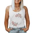 Mother Of The Bride Floral Blush Wedding Flowers Women Tank Top