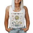 Mystical Snake Moon And Sun Tarot Card Crystals Tank Top Frauen