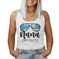 Nana Off Duty Sunglasses Palm Tree Beach Sunset Mother's Day Women Tank Top