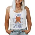 Officiel De La Sieste Humour Chat Drole Fille Débardeur pour femme