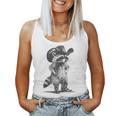 Raccoon Cowboy Graphic Tank Top for Men & Women – Trendy Meme Style