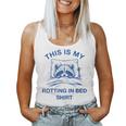 Raccoon Meme Sarcastic Women's Tank Top - Relaxed Lounge Wear