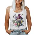 Vintage Botanische Blume Wildflower Garden Botanics Tank Top Frauen