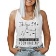 Women's 60Th Birthday Ich Bin 59 Cat 60 Years Woman S Tank Top Frauen