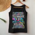 13Th Birthday Girl Nager Puberty 13 Year Old Boys Tank Top Frauen Lustige Geschenke