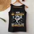 60Th Birthday Man Woman 60 Years 1964 Decorative Tank Top Frauen Lustige Geschenke