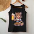 Anime Beer Festival Cat Beer Tank Top Frauen Lustige Geschenke