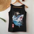 Anime Cat Shark Japanese Cat Kawaii For Kid Women Tank Top Personalized Gifts