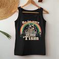 Autism Awareness Tank Top | Fun Raccoon Meme for Women Unique Gifts